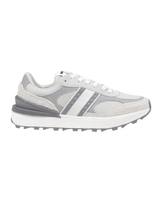 Tommy Hilfiger White Wildleder schuhe frühling/sommer kollektion