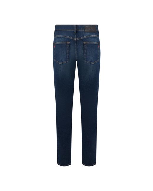 DIESEL Blue Slim-Fit Jeans for men