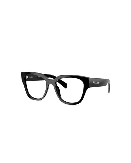 Prada Black Pr C06V Eyeglasses