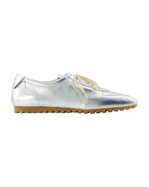 Aeyde White Laced Shoes