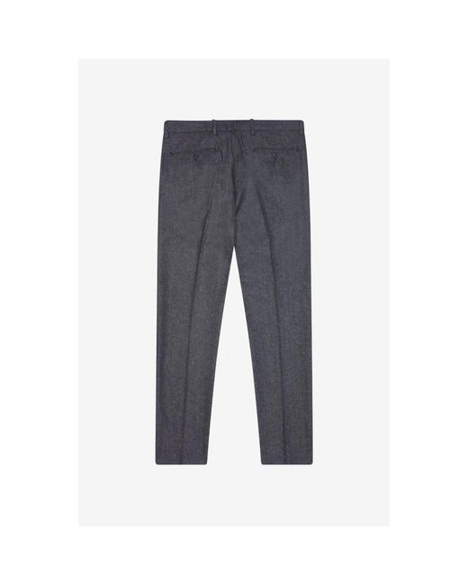 AT.P.CO Gray Straight Trousers for men