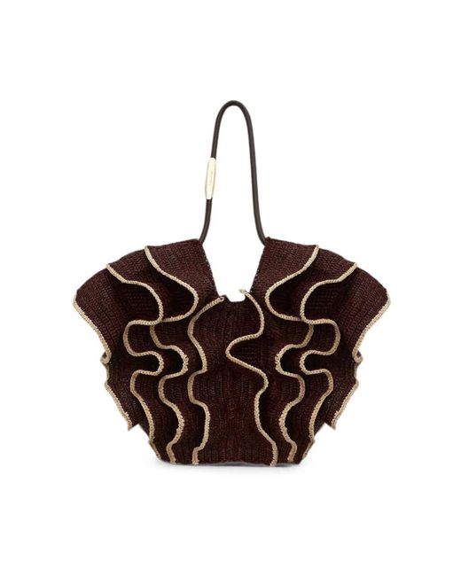 Zimmermann Brown Shopping Bags