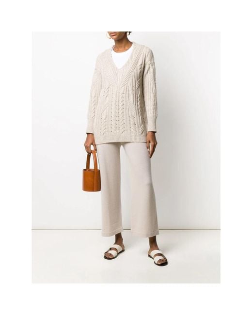 James Perse White Long Sleeve Tops
