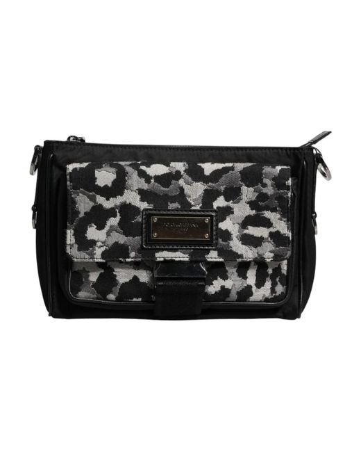 Cross Body Bags di Dolce & Gabbana in Black da Uomo