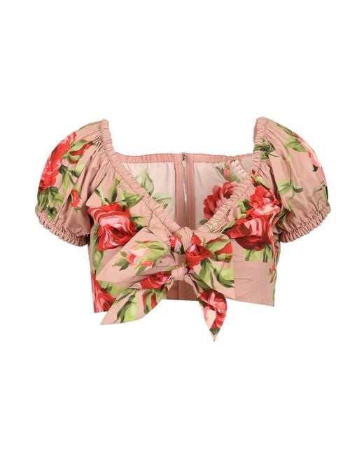 Dolce & Gabbana Pink Blouses