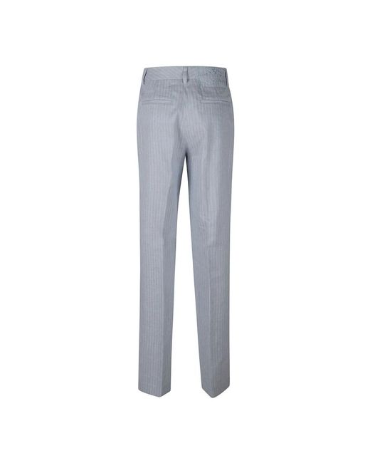 Iceberg Gray Slim-Fit Trousers