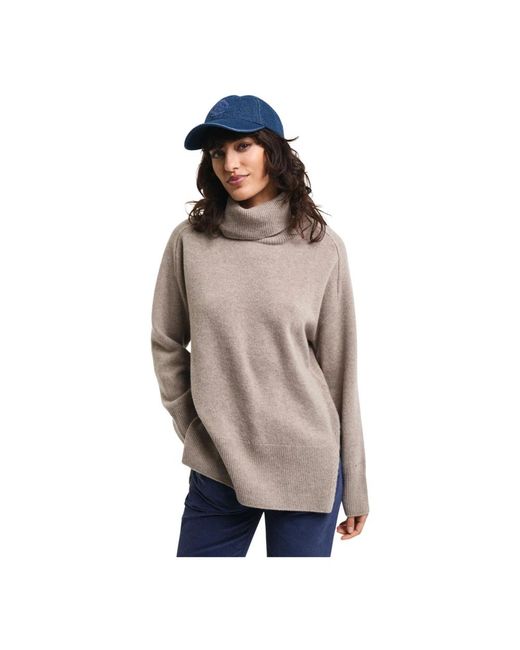 Gant Turtlenecks in het Natural
