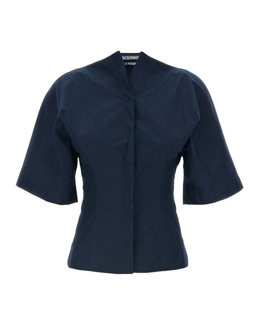 Jacquemus Blue Blouses
