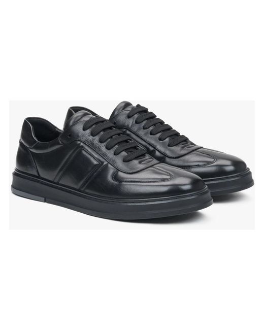 ESTRO Black Sneakers for men