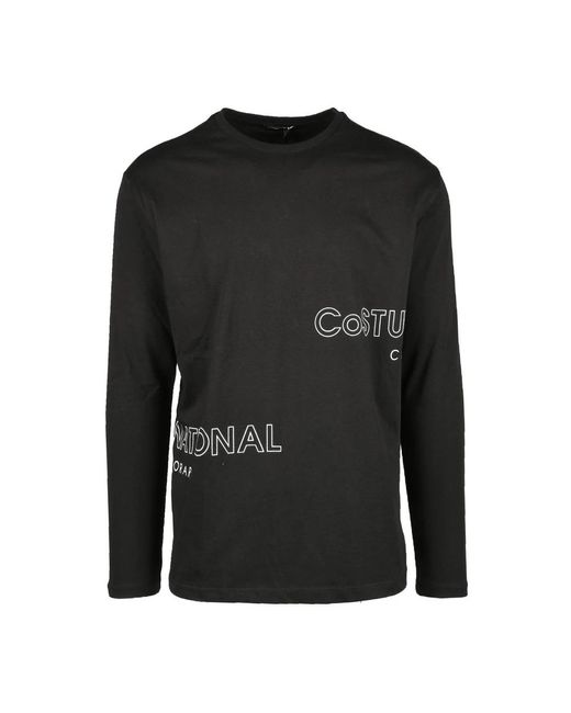 CoSTUME NATIONAL Black Sweatshirts for men