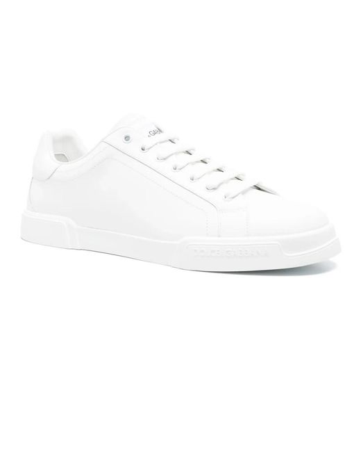 Dolce & Gabbana White Sneakers for men