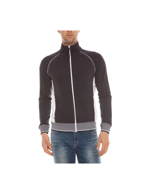Zip-Throughs Armani Jeans de hombre de color Brown