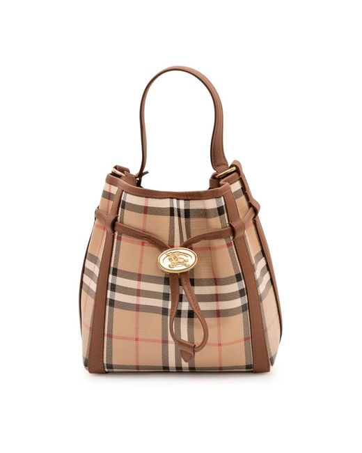 Burberry Brown Bucket Bags