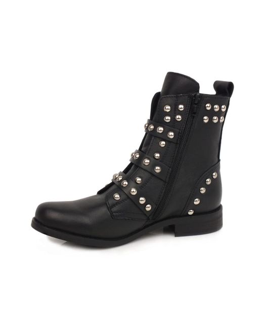 Steve Madden Black Ankle Boots