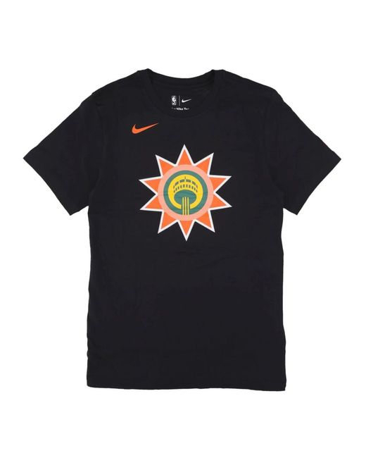 T-Shirts Nike de hombre de color Black