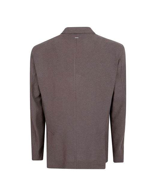 Herno Brown Blazers for men