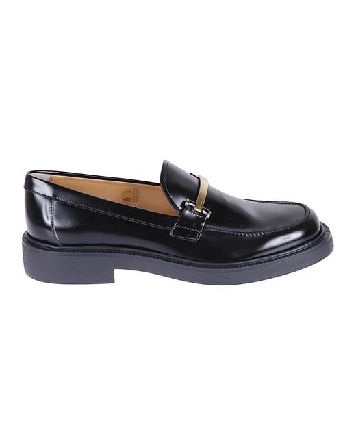Tod's Blue Loafers