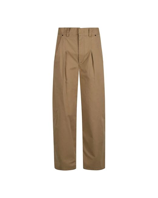 Isabel Marant Natural Straight Trousers