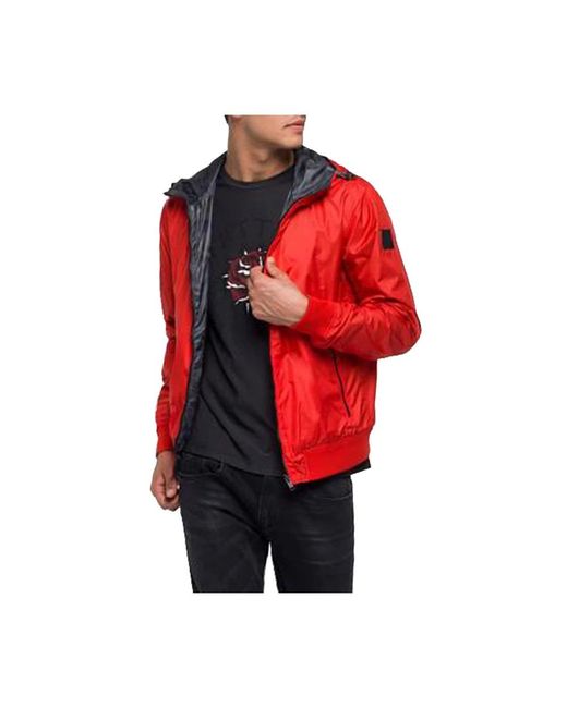 Replay Red Light Jackets for men