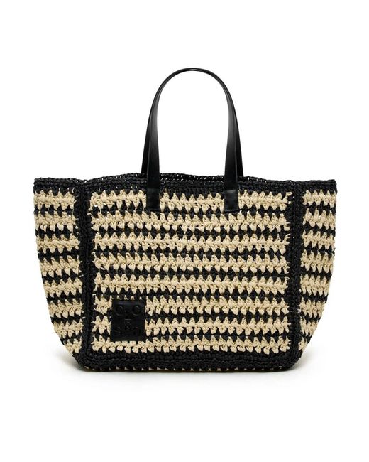 Tote Bags di Closed in Black