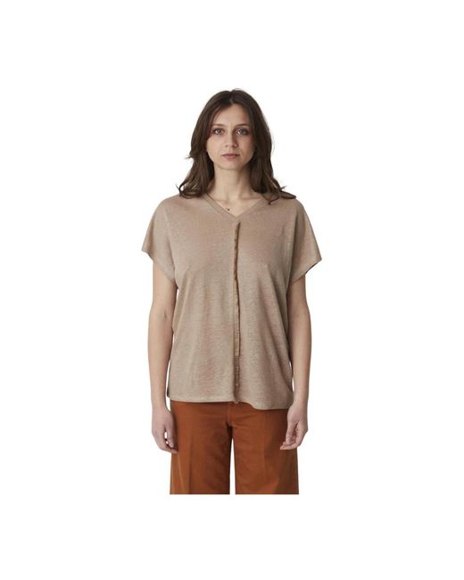 Shirts Alpha Studio en coloris Brown
