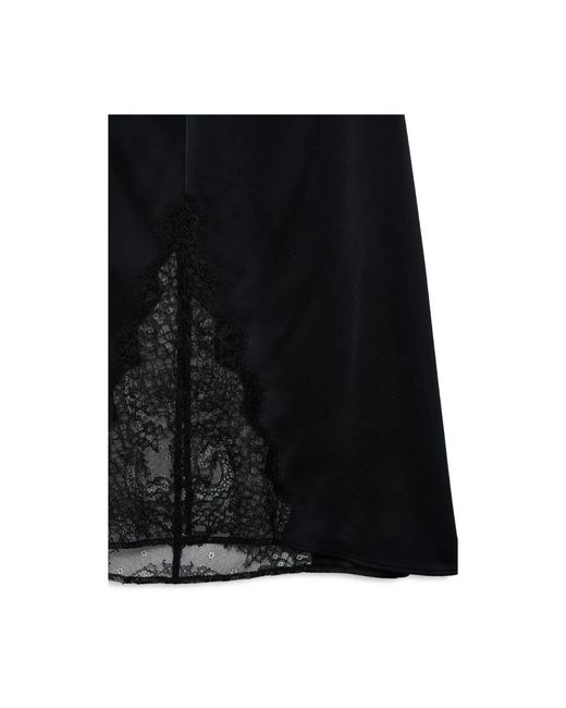 Anine Bing Black Midi Skirts