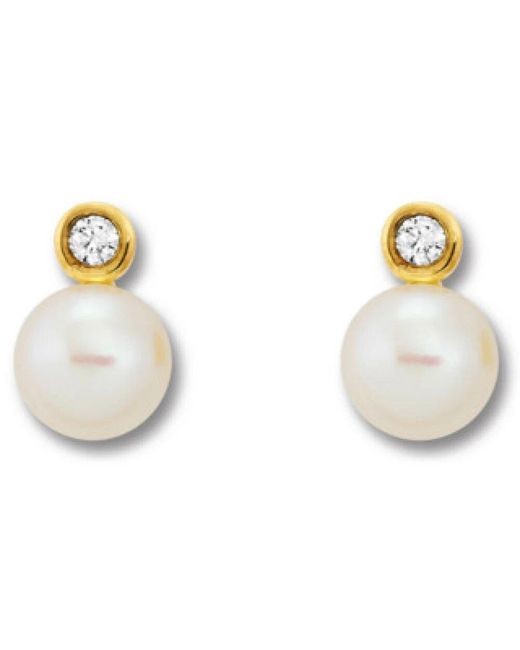 ONE ELEMENT Metallic Zirkonia Ohrstecker
