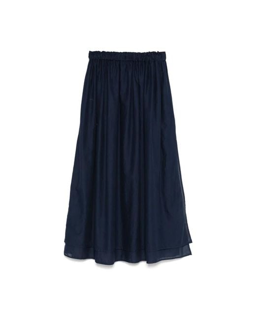 Jucca Blue Midi Skirts