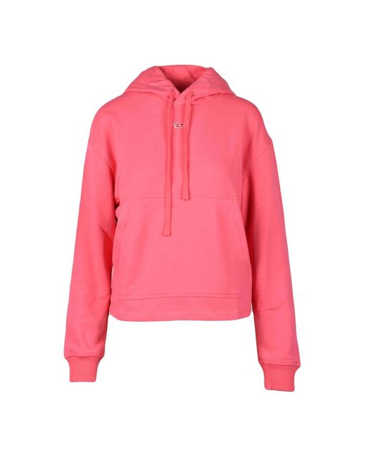 DIESEL Pink Essenzieller pullover