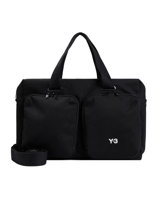 Y-3 Schwarze holdall handtasche in Black für Herren
