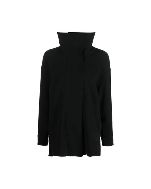 Alberto Biani Black Winter Jackets