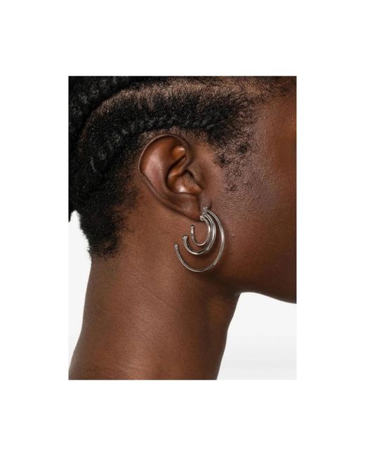 Earrings Panconesi en coloris Metallic