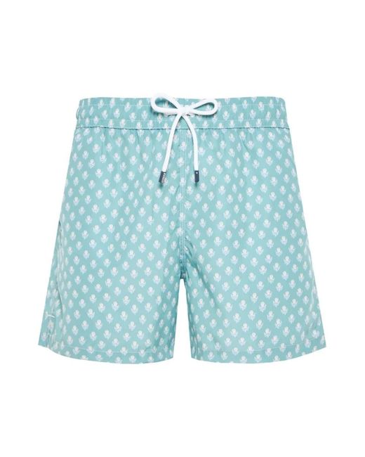 Fedeli Blue Beachwear for men