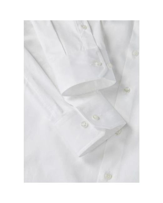 Emporio Armani White Formal Shirts for men