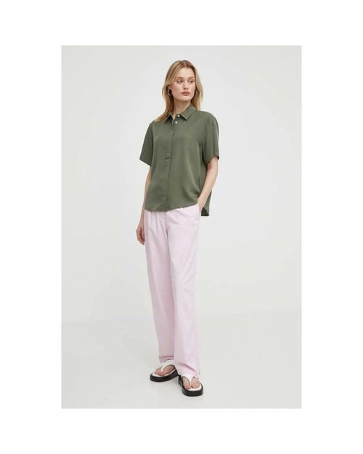 Samsøe & Samsøe Rechte Jeans in het Pink