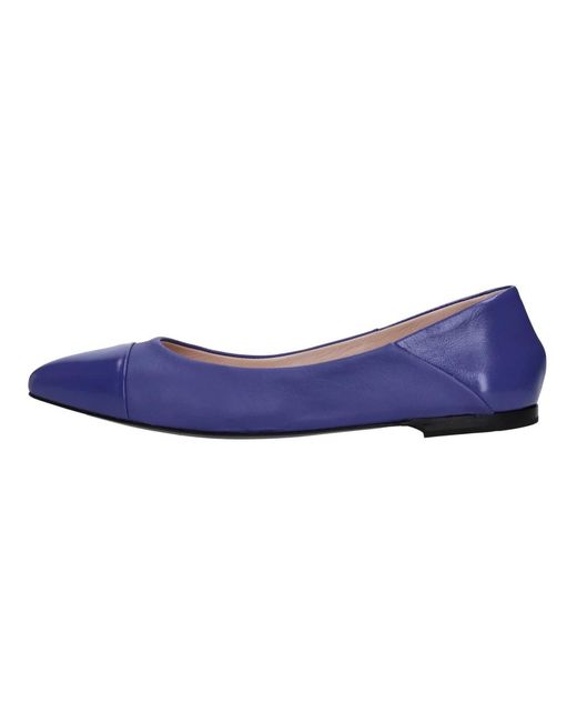 Fabi Blue Ballerina Shoes