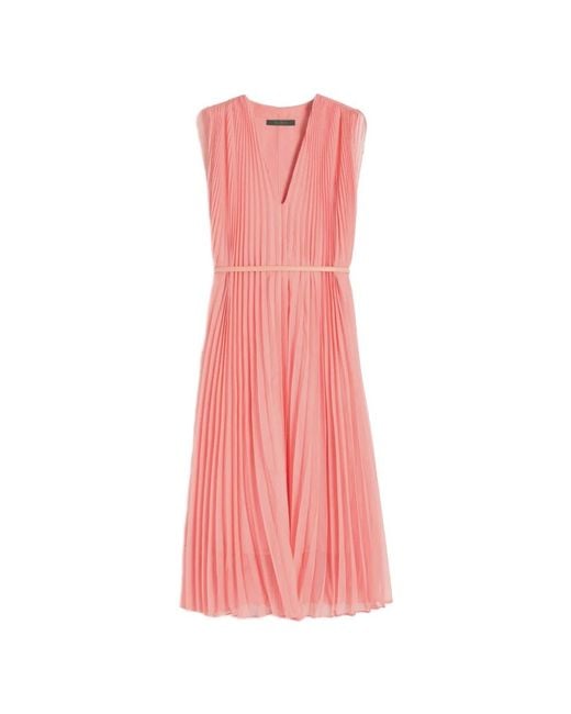 Max Mara Pink Midi Dresses