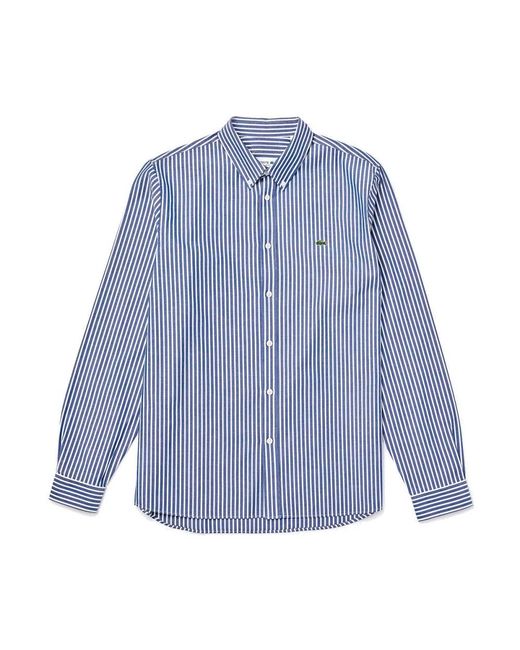 Lacoste Blue Casual Shirts for men