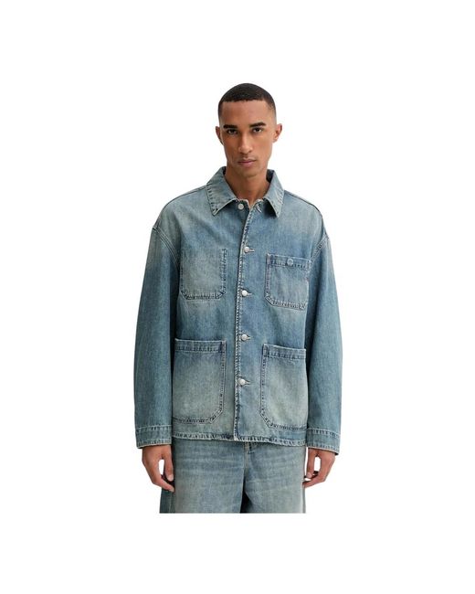 DIESEL D-Stack-U Jacket in het Blue voor heren