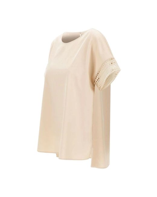 Elena Miro Natural Blouses