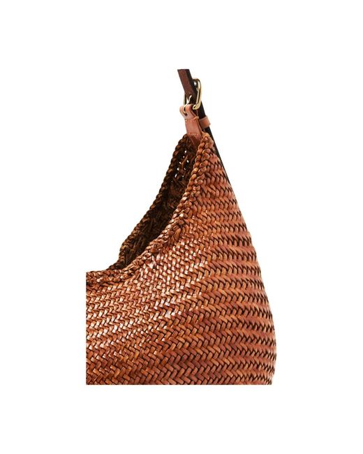Dragon Diffusion Brown Braune leder umhängetasche