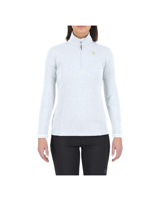Karpos Half Zip Pizzocco Jas in het White
