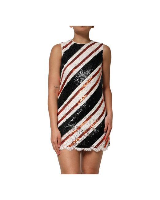 Dolce & Gabbana Black Short Dresses