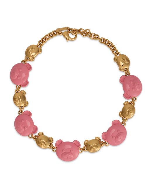 Bracelets Moschino en coloris Red