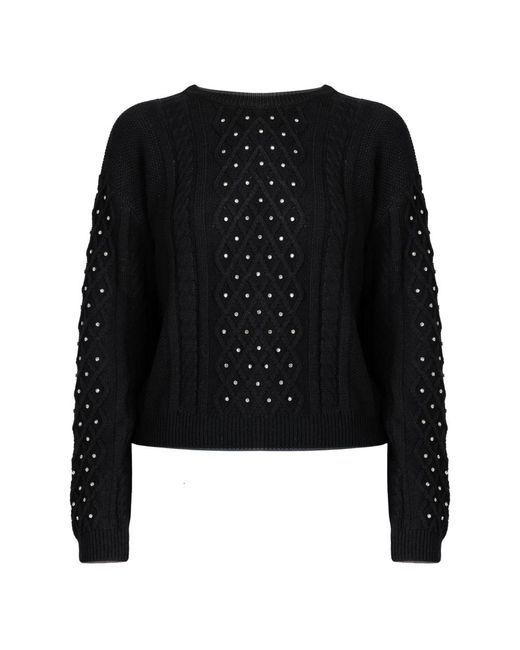 Kocca Black Round-Neck Knitwear