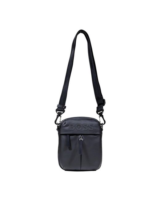 Messenger Bags di HUGO in Black da Uomo