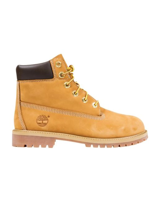 Timberland Natural Lace-Up Boots