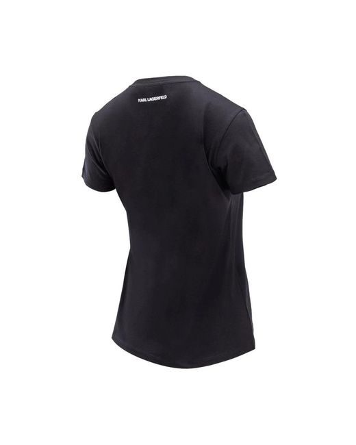 Karl Lagerfeld Black T-Shirts