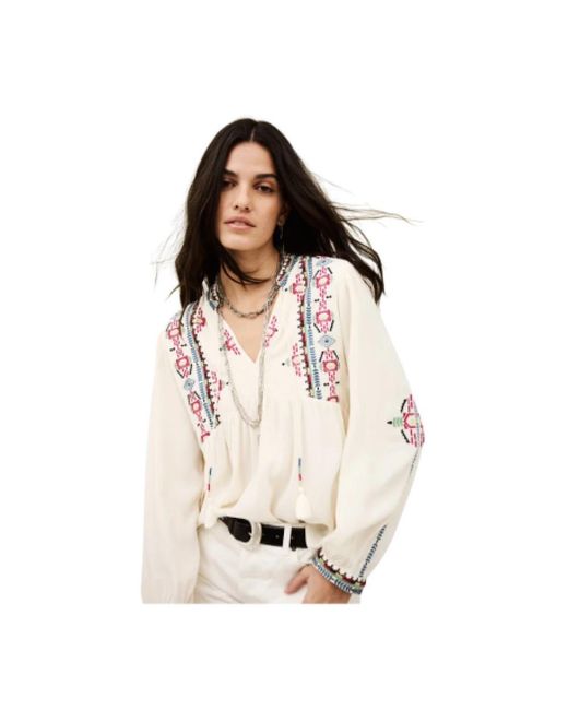 Ba&sh Overhemden ,Shirts in het White