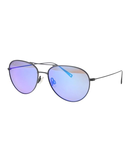 Wakala occhiali da sole eleganti per giornate soleggiate di Maui Jim in Blue da Uomo